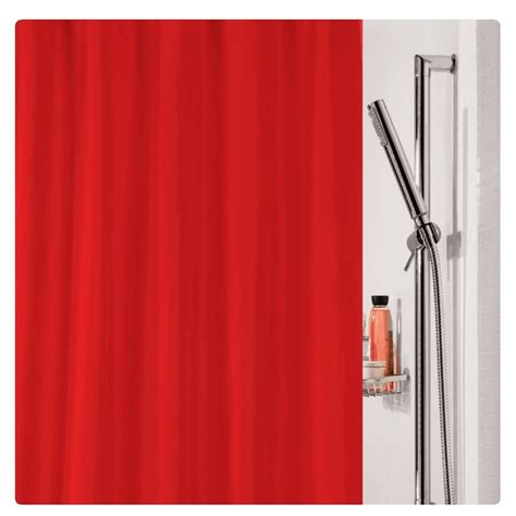 fabric red shower curtain|transparent red shower curtain.